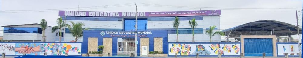 Fachada del Edificio Principal de Unidad Educativa Mundial